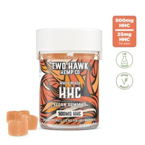 HHC Vegan Gummies - White Peach